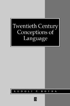 portada twentieth century conceptions of language: mastering the metaphysics market (en Inglés)