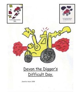 portada Devon the Digger's Difficult Day (Anti-Bullying Books for Children) (Volume 3)
