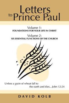 portada letters to prince paul: foundations for your life in christ