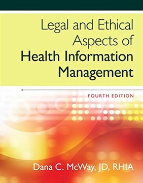 portada Legal and Ethical Aspects of Health Information Management 