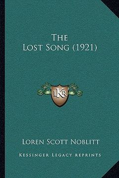 portada the lost song (1921) (en Inglés)