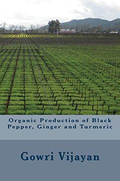 portada Organic Production of Black Pepper, Ginger and Turmeric (libro en inglés)