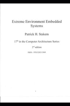 portada Extreme Environment Embedded Systems (en Inglés)