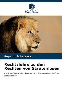portada Rechtslehre zu den Rechten von Staatenlosen (in German)