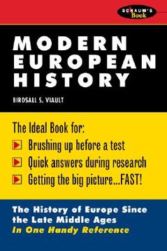 portada Modern European History (in English)