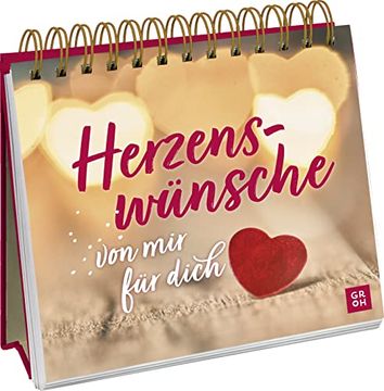 portada Herzenswünsche von mir für Dich: Aufsteller mit Emotionalen Texten und Stimmungsvollen Zitaten als Geschenk für Lieblingsmenschen (in German)