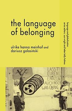 portada the language of belonging (en Inglés)