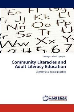 portada community literacies and adult literacy education (en Inglés)