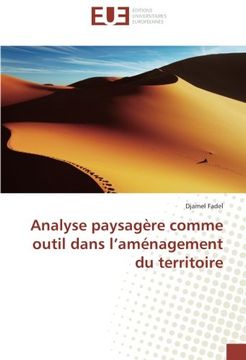 portada Analyse paysagère comme outil dans l’aménagement du territoire (French Edition)