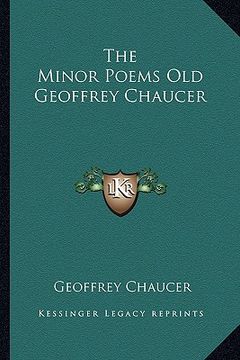 portada the minor poems old geoffrey chaucer (in English)