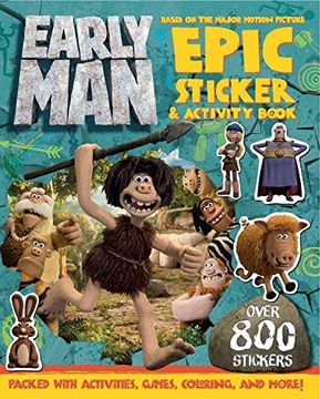 portada Early Man Sticker and Activity Book