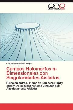 portada campos holomorfos n-dimensionales con singularidades aisladas