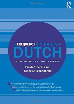 portada A Frequency Dictionary of Dutch: Core Vocabulary for Learners (Routledge Frequency Dictionaries)