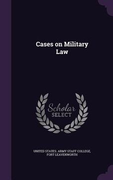portada Cases on Military Law