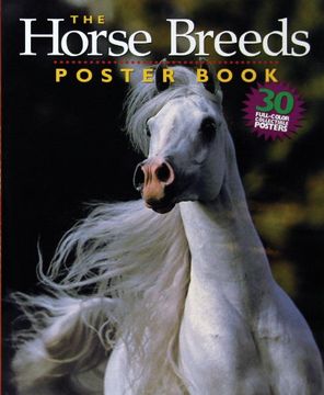 portada The Horse Breeds Poster Book (en Inglés)