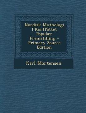 portada Nordisk Mythologi I Kortfattet Populaer Fremstilling (in Danés)