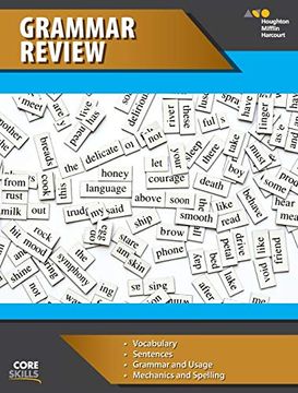 portada Steck-Vaughn Core Skills Grammar Review: Workbook Grades 6-8 (Steck-Vaughn College Refresher) 