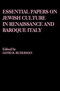 portada Essential Paper on Jewish Culture in Renaissance and Baroque Italy (Essential Papers on Jewish Studies) (in English)