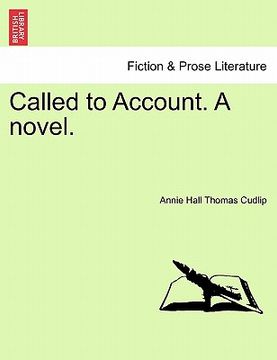 portada called to account. a novel. vol. iii