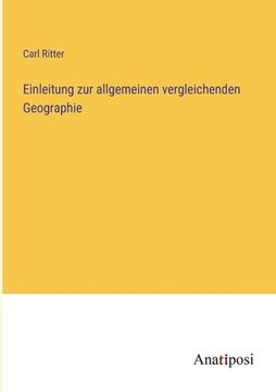 portada Einleitung zur allgemeinen vergleichenden Geographie (en Alemán)