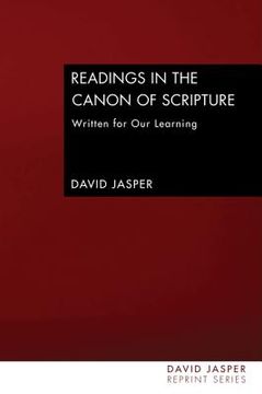 portada readings in the canon of scripture: written for our learning (en Inglés)