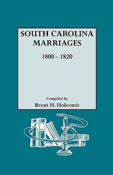 portada south carolina marriages, 1800-1820 (en Inglés)