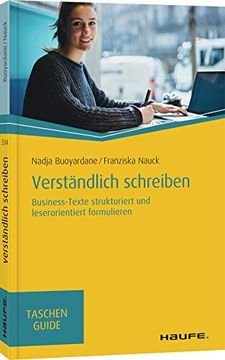 portada Verständlich Schreiben: Business-Texte Strukturiert und Leserorientiert Formulieren (Haufe Taschenguide) (in German)