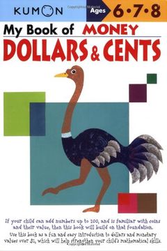 portada my book of money dollars & cents: ages 6, 7, 8 (en Inglés)
