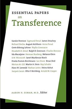 portada Essential Papers on Transference (en Inglés)