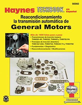 portada Reacondicionamiento la Transmisión Automática de General Motors Haynes Techbook (in Spanish)