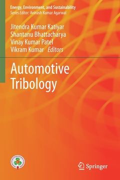 portada Automotive Tribology (in English)