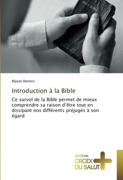 portada Introduction à la Bible