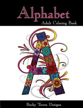 portada Alphabet Adult Coloring Book (en Inglés)