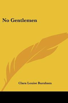 portada no gentlemen (en Inglés)