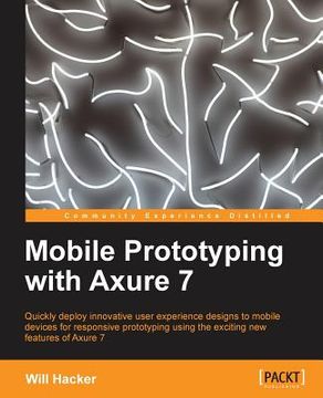 portada Mobile Prototyping with Axure 7 (en Inglés)