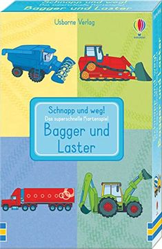 portada Schnapp und Weg! Das Superschnelle Kartenspiel: Bagger und Laster (in German)