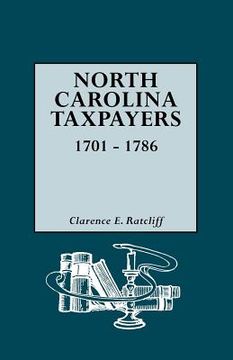 portada north carolina taxpayers, 1701-1786 [1st vol] (en Inglés)