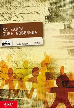 portada Batzarra, Gure Gobernua (en Euskera)