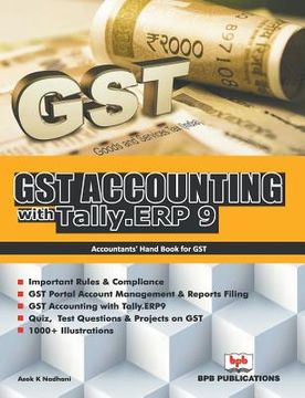 portada GST Accounting with Tally .ERP 9 (in English)