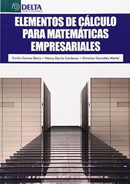 portada Elementos de Cálculo Para Matemáticas Empresariales (in Spanish)