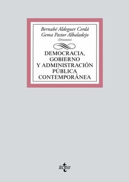 portada Democracia, Gobierno y Administración Pública Contemporánea (in Spanish)