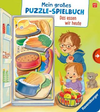 portada Mein Großes Puzzle-Spielbuch: Das Essen wir Heute (en Alemán)