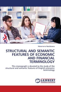 portada Structural and Semantic Features of Economic and Financial Terminology