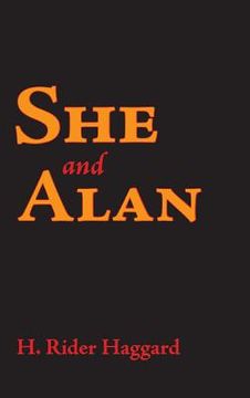 portada She and Allan, Large-Print Edition (en Inglés)