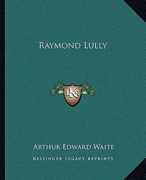 portada raymond lully (en Inglés)
