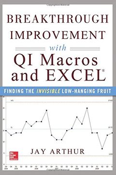 portada Breakthrough Improvement With qi Macros and Excel: Finding the Invisible Low-Hanging Fruit (en Inglés)