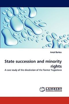 portada state succession and minority rights (en Inglés)