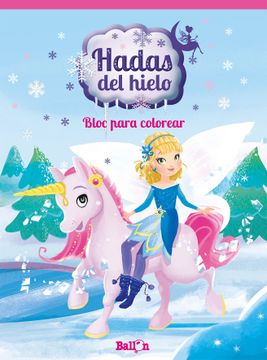 portada Hadas del Hielo - Bloc Para Colorear (in Spanish)