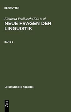 portada Neue Fragen der Linguistik (in German)