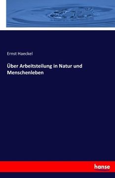 portada Über Arbeitsteilung in Natur und Menschenleben (German Edition)